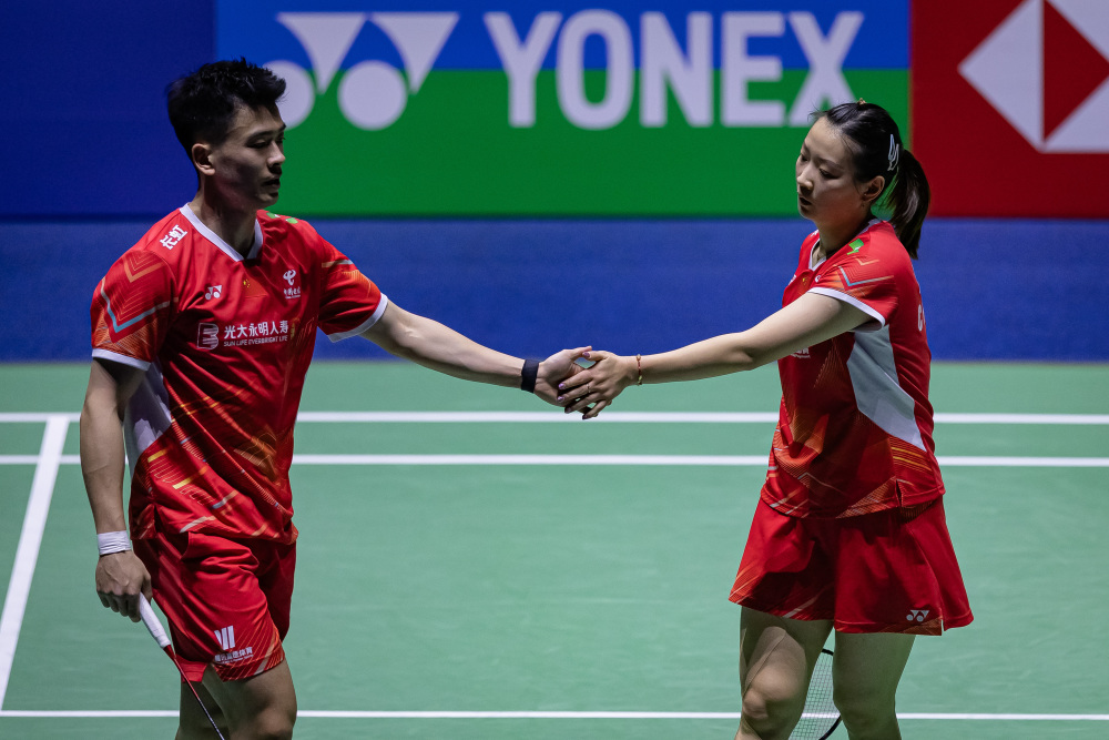 马来西亚队鏖战法国队，郑思维刷新纪录